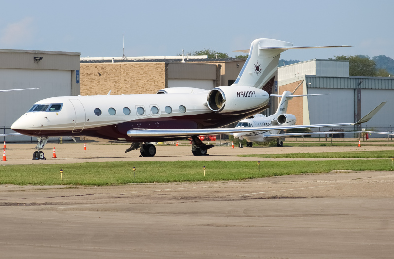 Photo of N900PY - PRIVATE  Gulfstream G500 at LUK on AeroXplorer Aviation Database