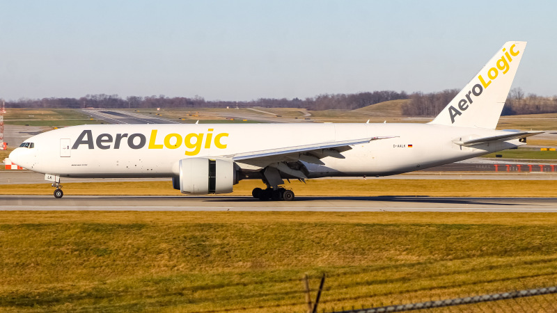 Photo of D-AALK - Aerologic Cargo Boeing 777-F at CVG on AeroXplorer Aviation Database