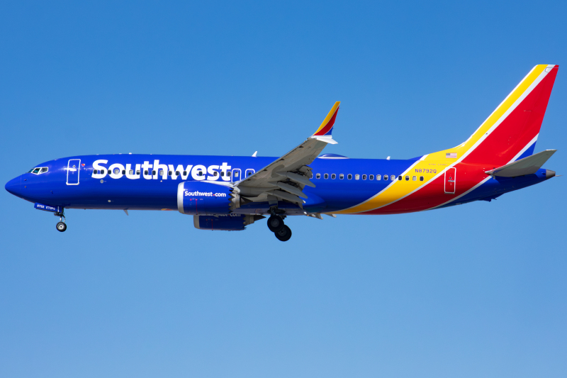 Photo of N8792Q - Southwest Airlines Boeing 737 MAX 8 at SJC on AeroXplorer Aviation Database