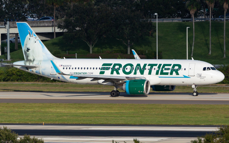 Photo of N305FR - Frontier Airlines Airbus A320NEO at TPA on AeroXplorer Aviation Database