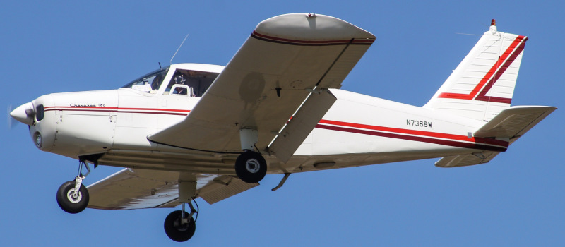 Photo of N7368W - PRIVATE Piper Cherokee  at LNS on AeroXplorer Aviation Database