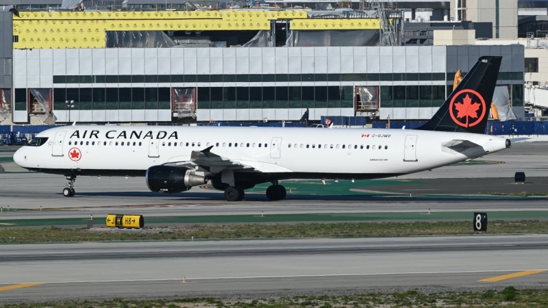 Photo of C-GJWO - Air Canada Airbus A321-200 at LAX on AeroXplorer Aviation Database
