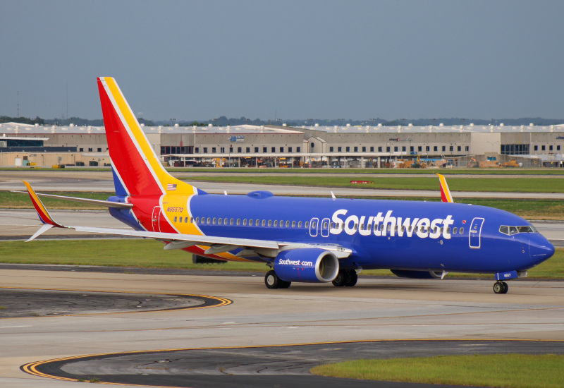 Photo of N8557Q - Southwest Airlines Boeing 737-800 at ATL on AeroXplorer Aviation Database