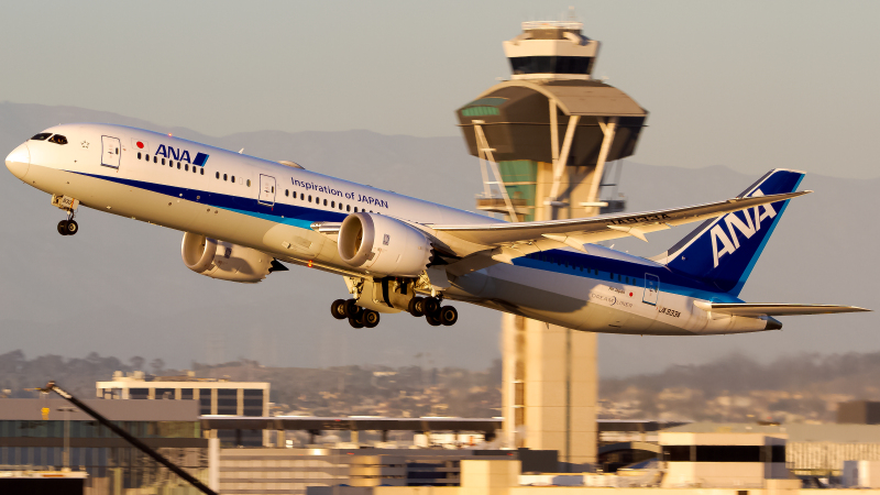 Photo of JA933A - All Nippon Airways Boeing 787-9 at LAX on AeroXplorer Aviation Database