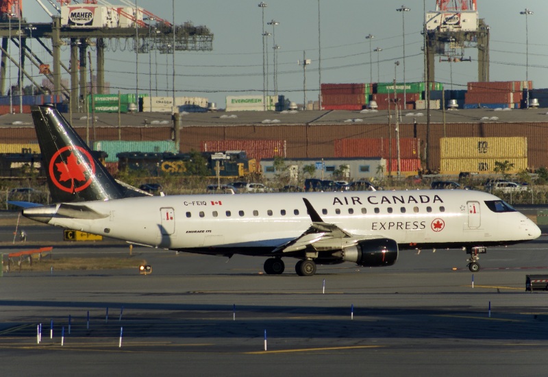 Photo of C-FEIQ - Air Canada Express Embraer E170 at EWR on AeroXplorer Aviation Database
