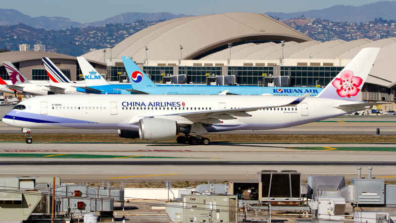 Photo of B-18906 - China Airlines Airbus A350-900 at LAX on AeroXplorer Aviation Database