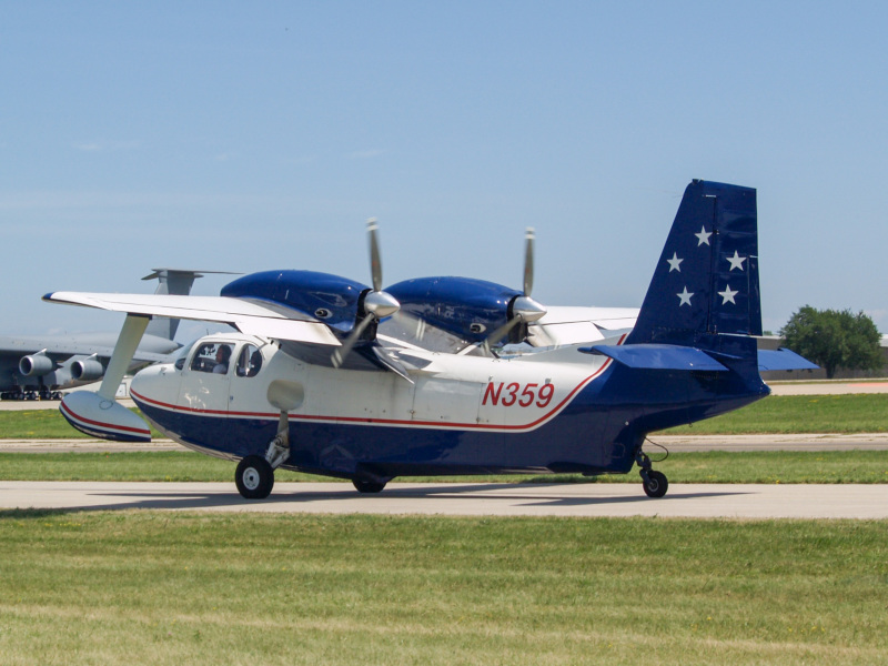 Photo of N359 - Wow Time LLC PIAGGIO P.136-L2 at OSH on AeroXplorer Aviation Database