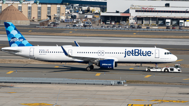 Photo of N2048J - JetBlue Airways Airbus A321NEO at JFK on AeroXplorer Aviation Database