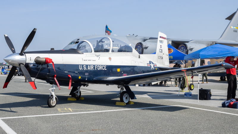 Photo of 03-3704 - USAF - United States Air Force North American T-6 Texan at DOV on AeroXplorer Aviation Database