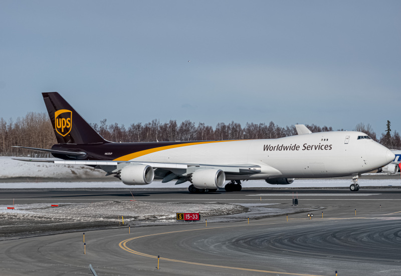 Photo of N632UP - United Parcel Service Boeing 747-8F at ANC on AeroXplorer Aviation Database