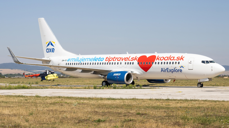 Photo of OM-IEX - AirExplore Boeing 737-800 at PZY on AeroXplorer Aviation Database