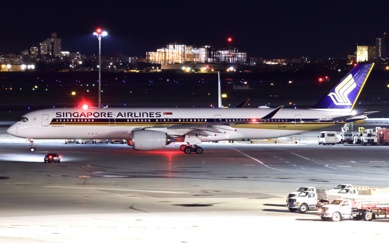 Photo of 9V-SMY - Singapore Airlines Airbus A350-900 at JFK on AeroXplorer Aviation Database