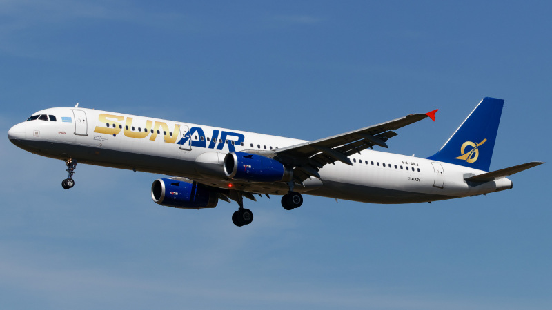 Photo of P4-AAJ - Sun Air Airbus A321-200 at TPA on AeroXplorer Aviation Database