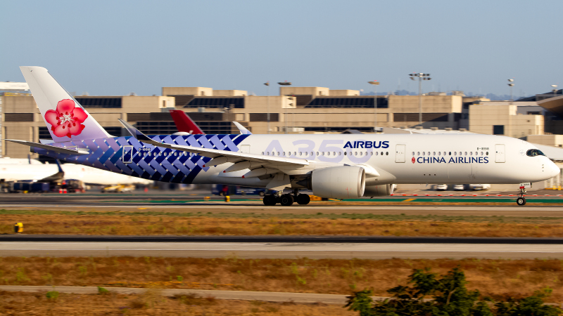Photo of B-18918 - China Airlines Airbus A350-900 at LAX on AeroXplorer Aviation Database