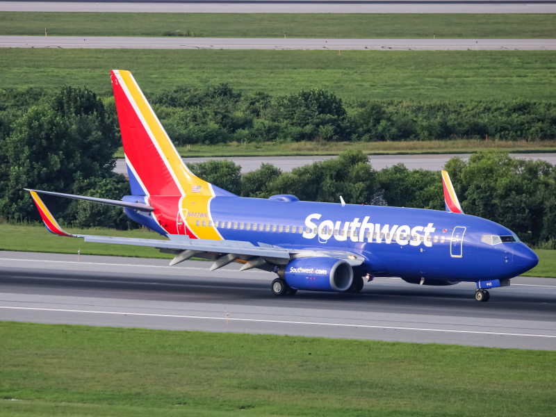 Photo of N442WN - Southwest Airlines Boeing 737-700 at BWI on AeroXplorer Aviation Database