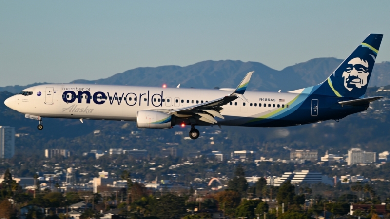 Photo of N486AS - Alaska Airlines Boeing 737-900ER at LAX on AeroXplorer Aviation Database