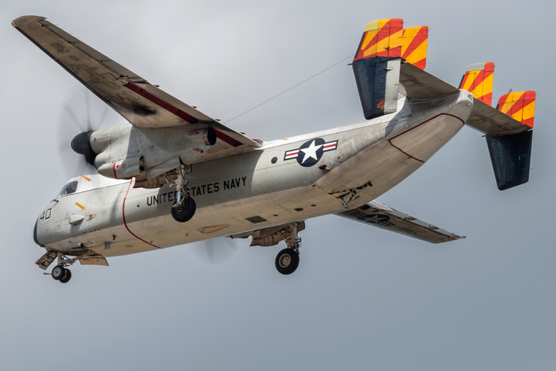 Photo of 162166 - USN - United States Navy Grumman C-2 Greyhound at ADW on AeroXplorer Aviation Database