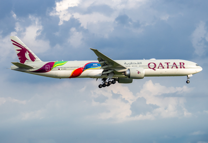 Photo of A7-BAX - Qatar Airways Boeing 777-300ER at SGN on AeroXplorer Aviation Database