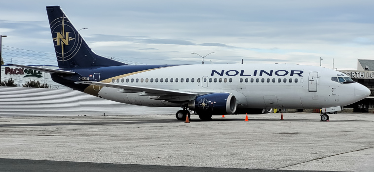 Photo of C-GNLQ - Nolinor Aviation Boeing 737-300 at YYZ on AeroXplorer Aviation Database