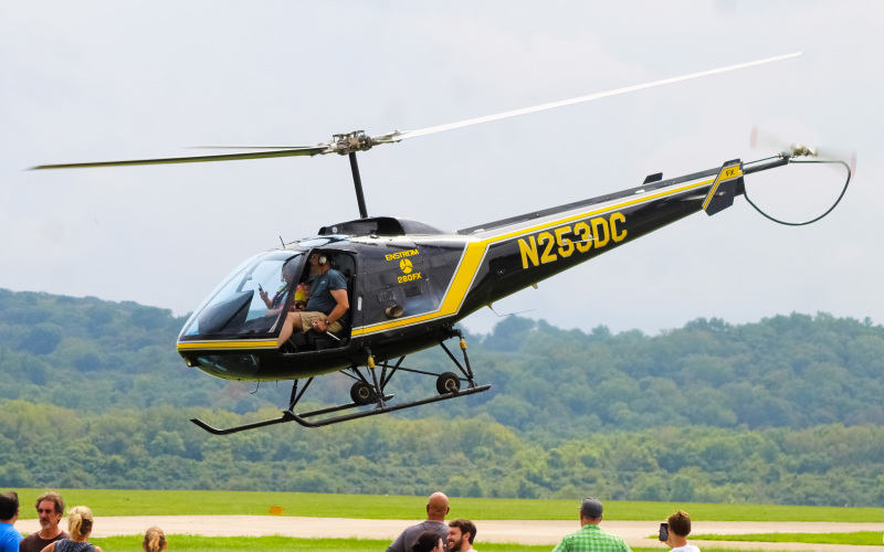 Photo of N253DC - PRIVATE  Enstrom 280FX at LUK on AeroXplorer Aviation Database