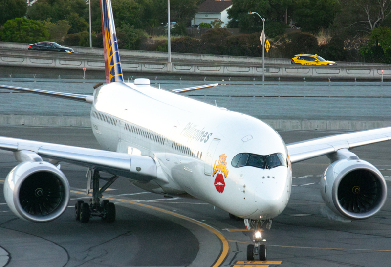 Photo of RP-C3508 - Philippine Airlines Airbus A350-900 at SFO on AeroXplorer Aviation Database