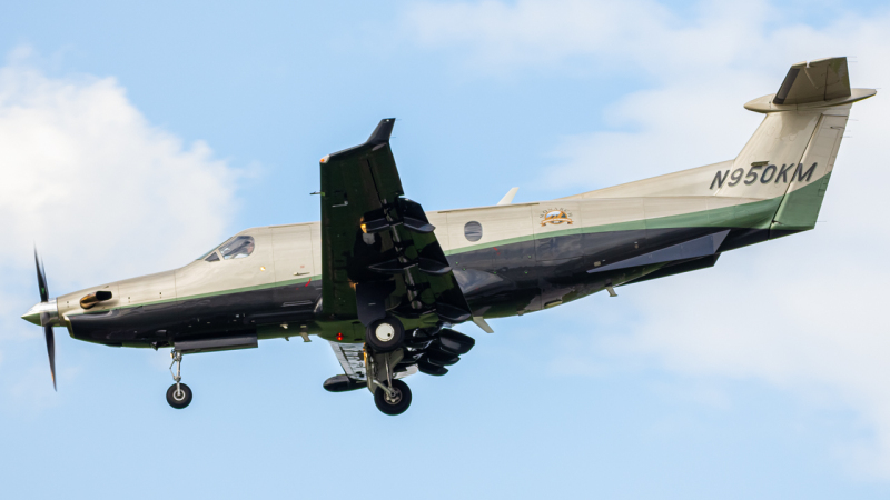 Photo of N950KM - PRIVATE Pilatus PC-12 at CMH on AeroXplorer Aviation Database