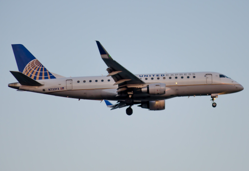 Photo of N733YX - United Express Embraer E175 at EWR on AeroXplorer Aviation Database