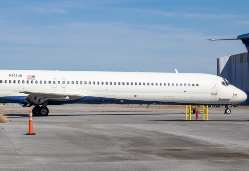 Photo of N835US - USA Jet Airlines McDonnell Douglas MD-88 at DHN on AeroXplorer Aviation Database