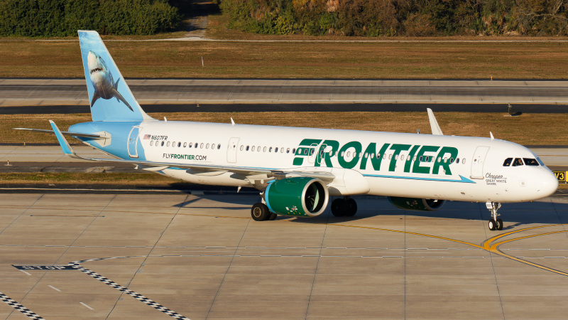 Photo of N607FR - Frontier Airlines Airbus A321NEO at TPA on AeroXplorer Aviation Database