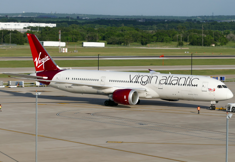 Photo of G-VBEL - Virgin Atlantic Boeing 787-9 at AUS on AeroXplorer Aviation Database