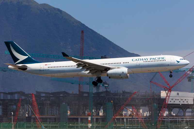 Photo of B-LAO - Cathay Pacific Airbus A330-300 at HKG on AeroXplorer Aviation Database