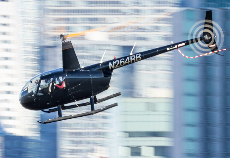 Photo of N264RB - PRIVATE Robinson R44 at JRA on AeroXplorer Aviation Database