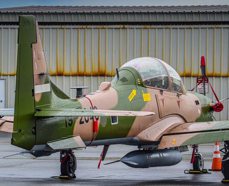 Photo of 19-2040 - USAF - United States Air Force Embraer A-29 Super Tucano at ORH on AeroXplorer Aviation Database