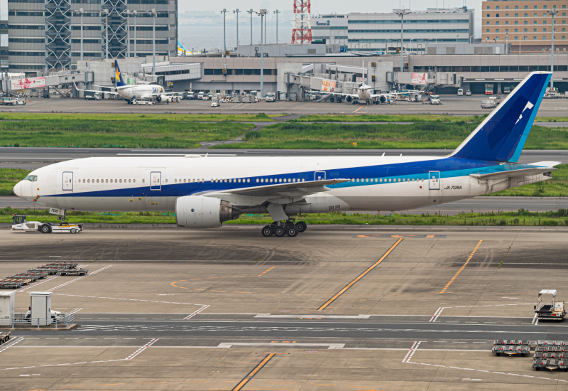 Photo of JA708A - All Nippon Airways Boeing 777-200ER at HND on AeroXplorer Aviation Database