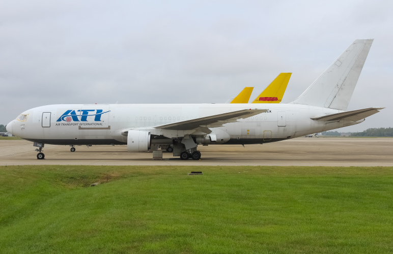 Photo of N762CX - ATI International  Boeing 767-200F at ILN on AeroXplorer Aviation Database