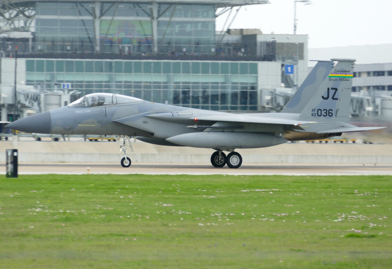 Photo of 83-0036 - USN - United States Navy McDonnell Douglas F-15 Eagle at AUS on AeroXplorer Aviation Database
