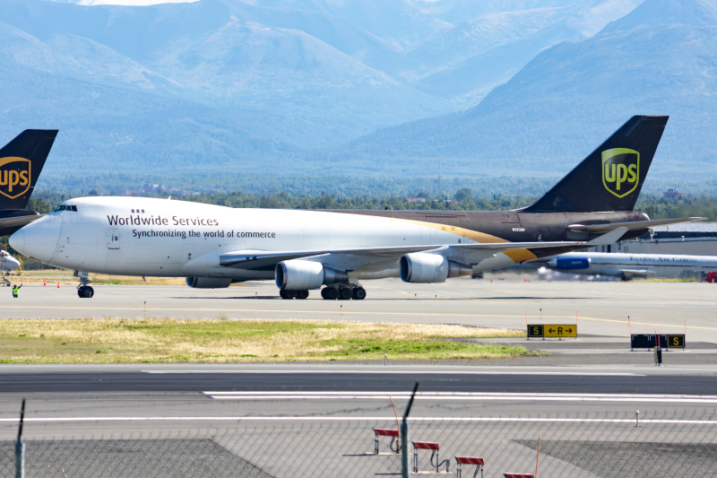 Photo of N583UP - UPS Airlines Boeing 747-400F at ANC on AeroXplorer Aviation Database