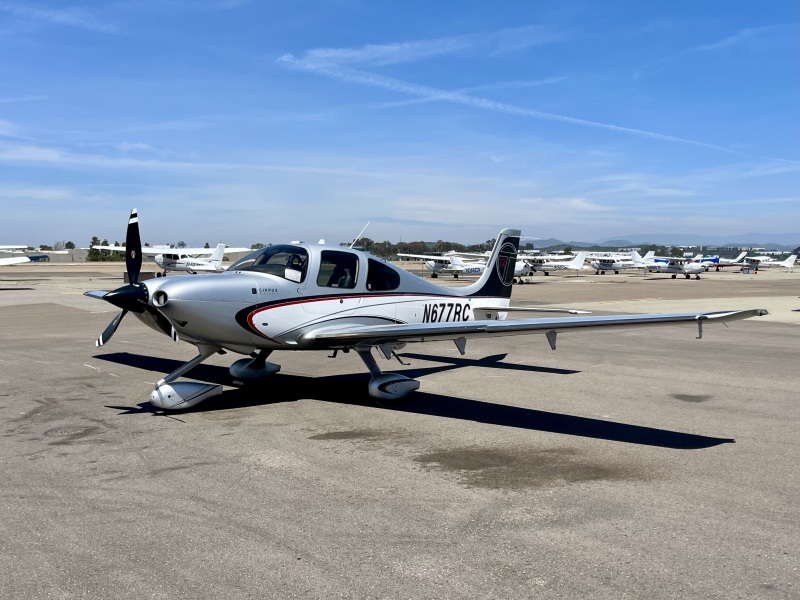 Photo of N677RC - PRIVATE Cirrus SR-22 G5 Turbo at CLD on AeroXplorer Aviation Database