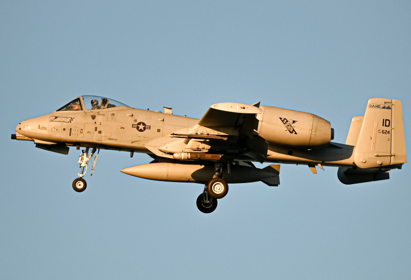 Photo of 78-0624 - USAF - United States Air Force Fairchild A-10 Thunderbolt II at NZY on AeroXplorer Aviation Database