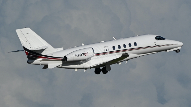 Photo of N907QS - NetJets Cessna Citation Latitude at OKC on AeroXplorer Aviation Database