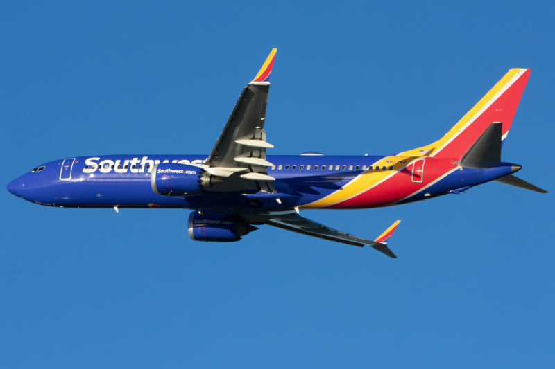 Photo of N8774Q - Southwest Airlines Boeing 737 MAX 8 at SJC on AeroXplorer Aviation Database