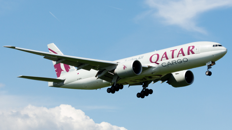 Photo of A7-BFM - Qatar Air Cargo Boeing 777-F at LHR on AeroXplorer Aviation Database