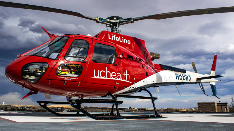 Photo of N68RX - UCHealth LifeLine Airbus Helicopters H125 at N/A on AeroXplorer Aviation Database