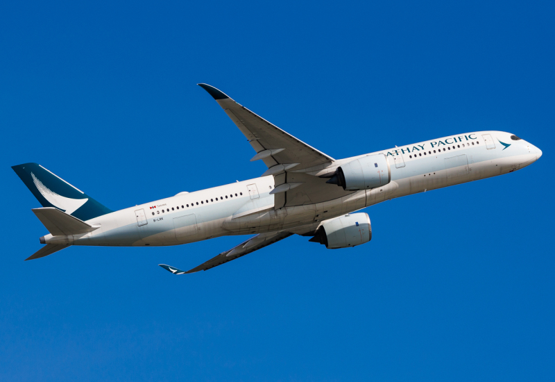 Photo of B-LRK - Cathay Pacific Airbus A350-900 at HKG on AeroXplorer Aviation Database