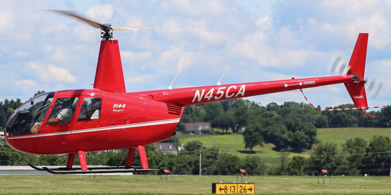 Photo of N45CA - PRIVATE Robinson R-44 at LNS on AeroXplorer Aviation Database