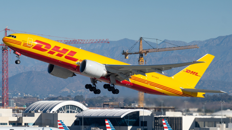 Photo of N774CK - DHL Boeing 777-200F at LAX on AeroXplorer Aviation Database