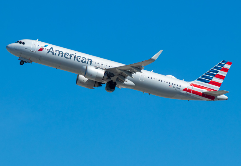 Photo of  N439AN - American Airlines Airbus A321NEO at LAX on AeroXplorer Aviation Database