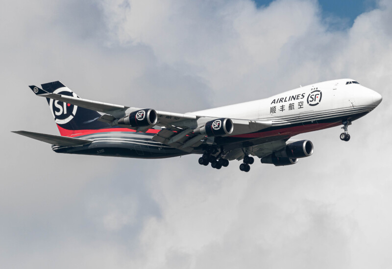 Photo of B-2423 - SF Airlines Boeing 747-400 at SIN on AeroXplorer Aviation Database