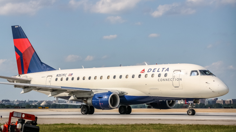 Photo of N357FC - Delta Connection Embraer E170 at DCA on AeroXplorer Aviation Database
