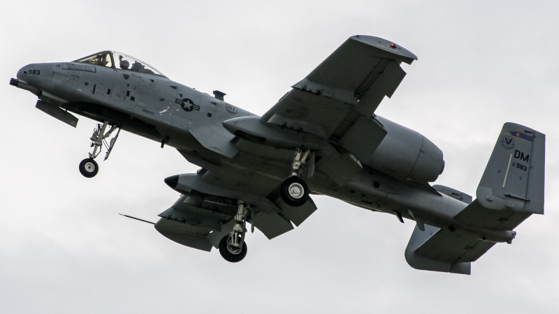 Photo of 81-0983 - USAF - United States Air Force A-10 Warthog at ADW on AeroXplorer Aviation Database